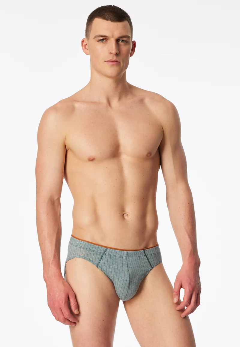 Slip Mint gestreift - 95/5