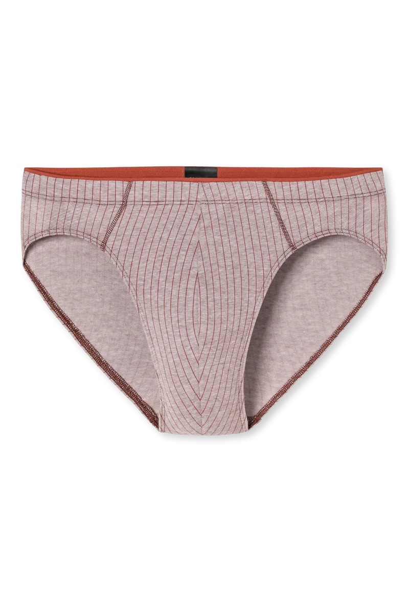Supermini Slip gemustert braun - 95/5