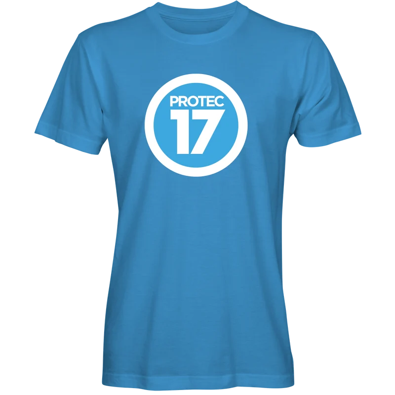PROTEC17 Unisex T-Shirt - Light Blue