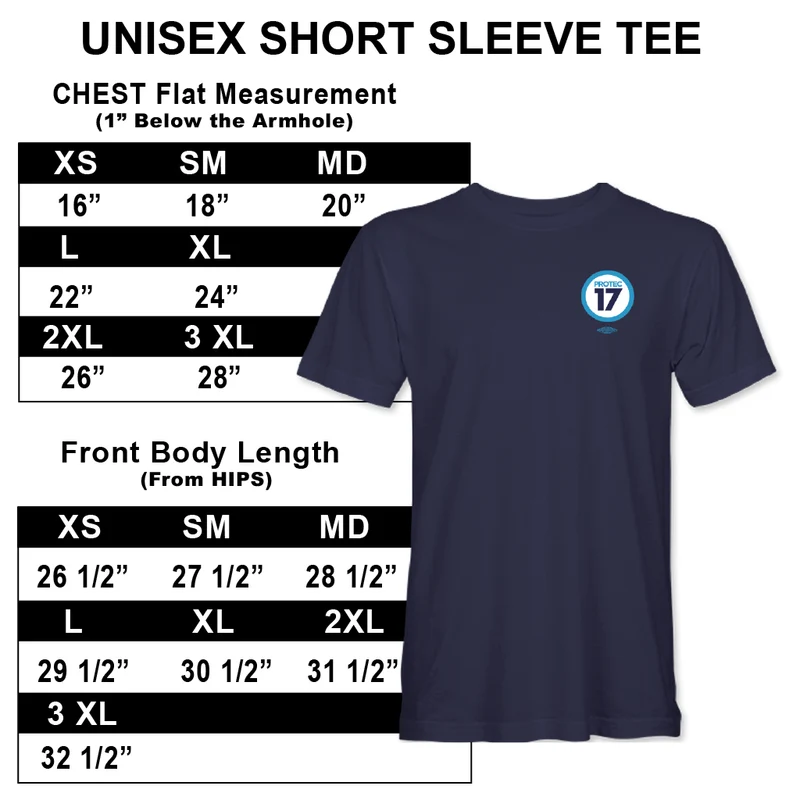 PROTEC17 Unisex T-Shirt - Light Blue