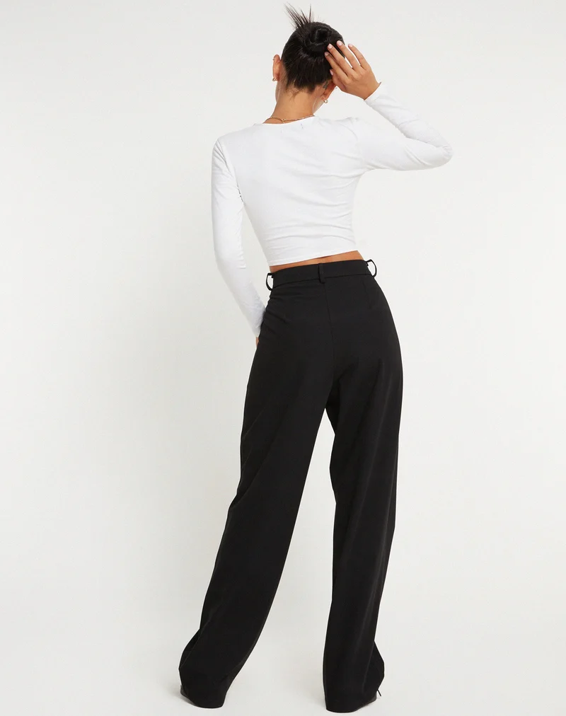 Pantalon Abba en noir