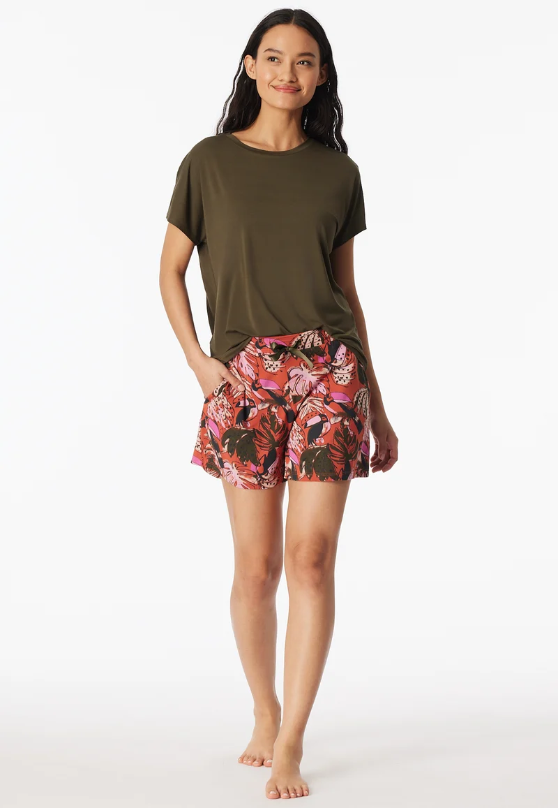 Shorts Bunt gemustert - Mix+Relax