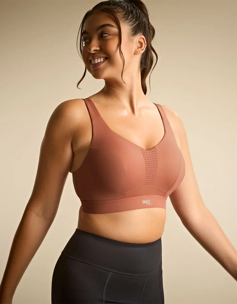 Panache Endurance Non Padded Sports Bra Sienna Rose