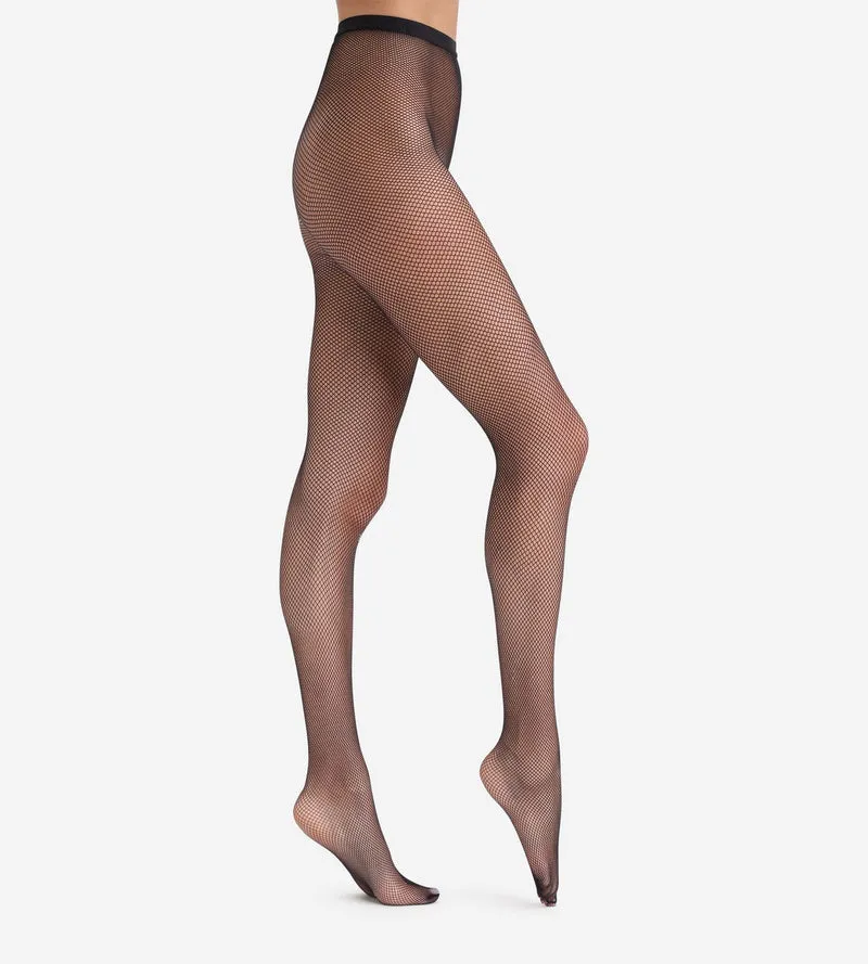 Collant noir Résille 73D Madame so Fashion