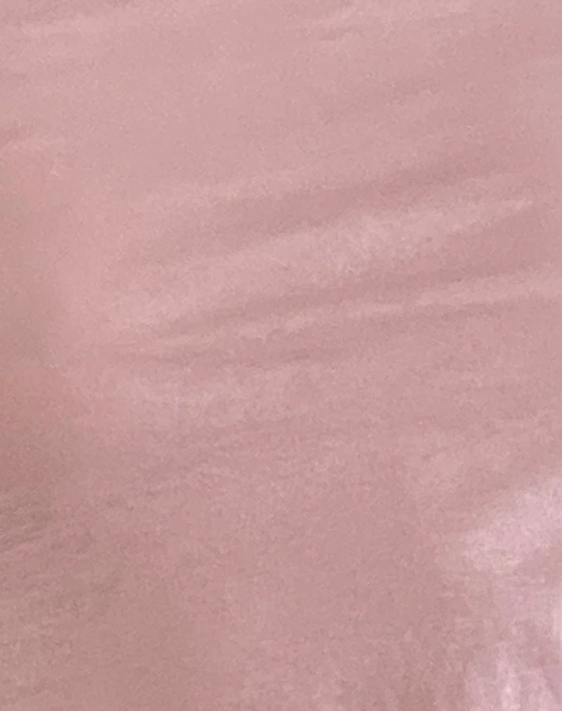 Ledez - Top slouchy asymétrique - Pink Lady Tissue