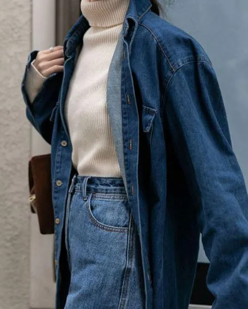Chemise En Jean Bleue - Lou