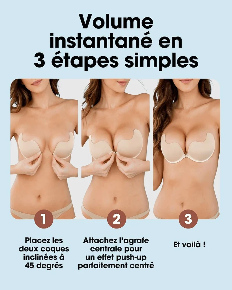 Soutien-Gorge Invisible Adhésif Ampliforme - Méjane