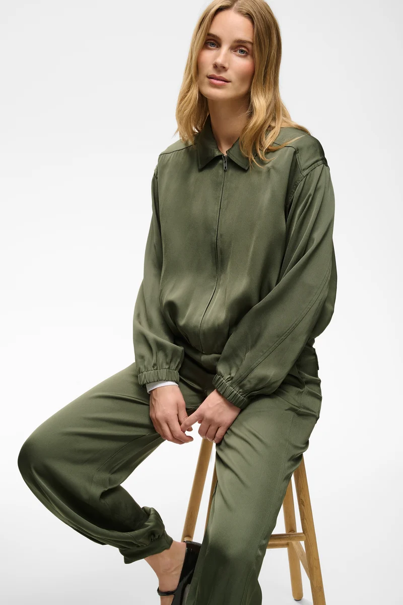 Veste courte zippée Camdyn