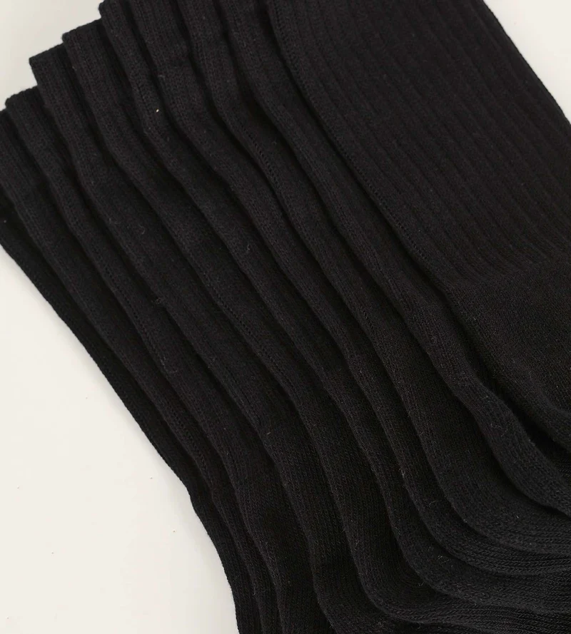 Lot de 5 paires de chaussettes homme Noir EcoDim Sport