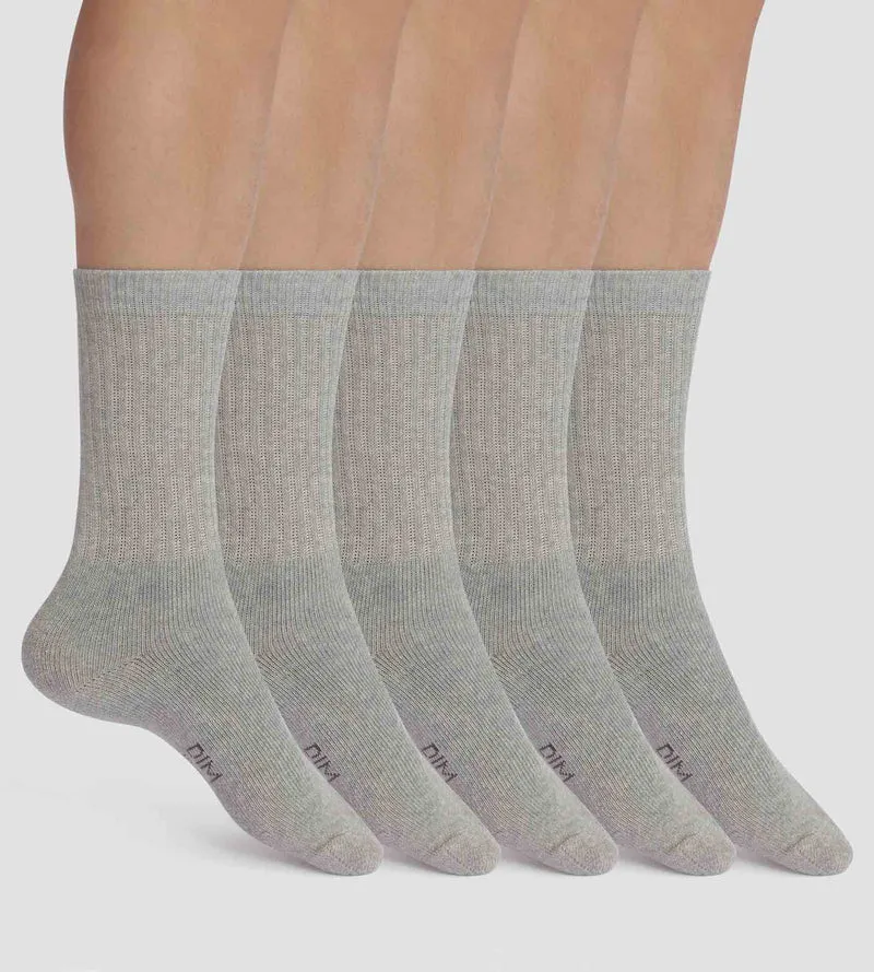 Lot de 5 paires de chaussettes homme Gris Chiné EcoDim Sport