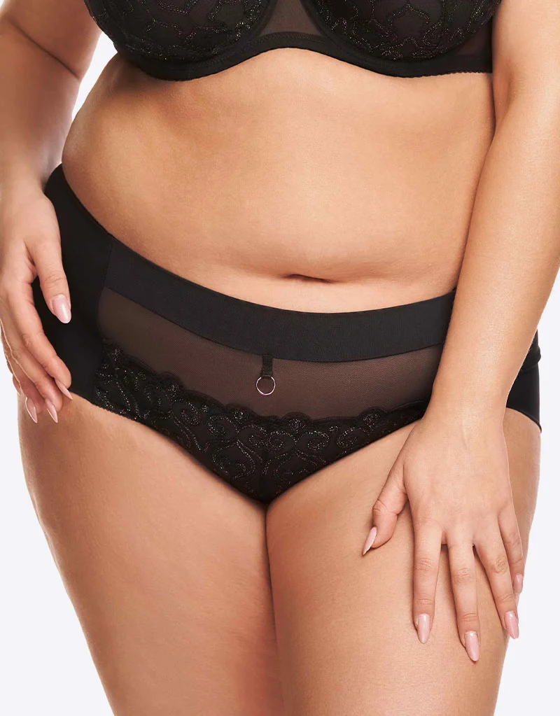 Nessa Daisy Full Brief Black
