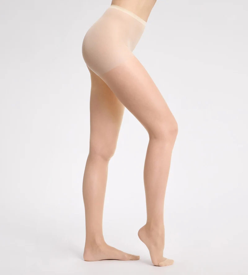 Collant transparent Nude très clair