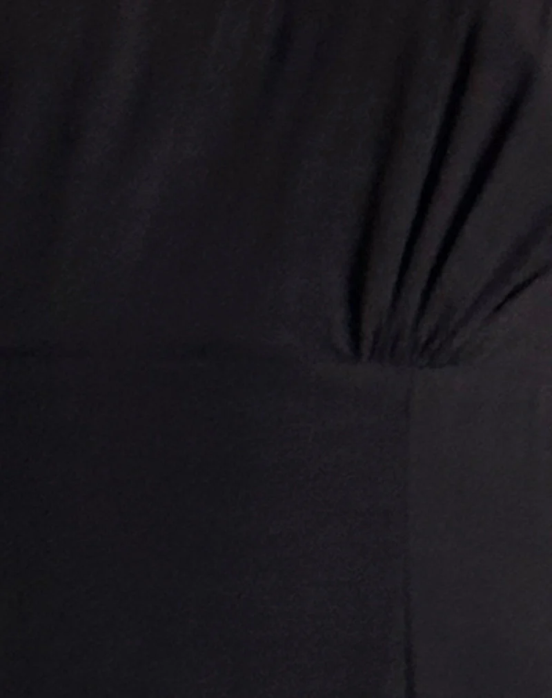 Ohayo Mini robe en noir