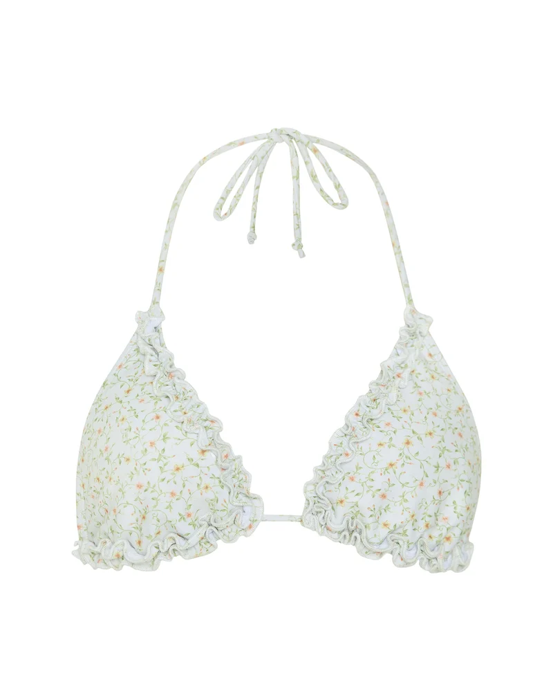 Top de bikini Pandya, Pretty Petal Ivory