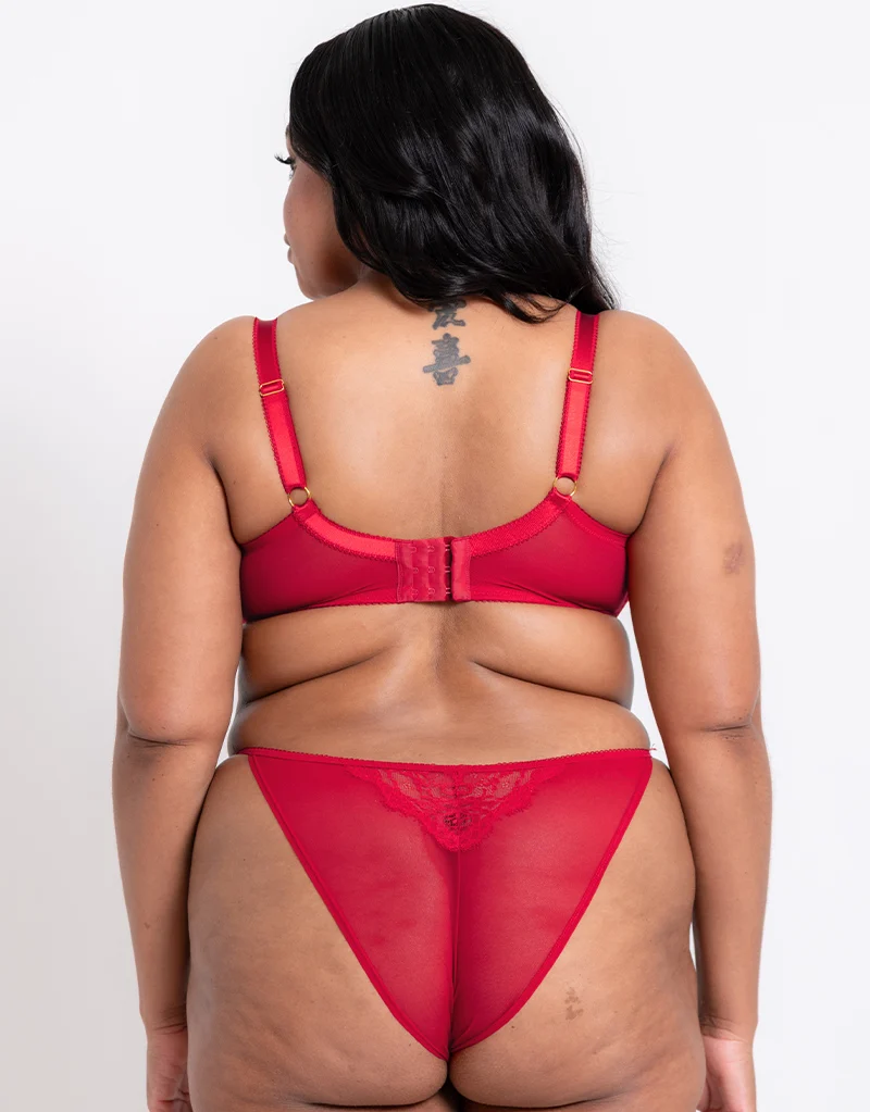 Liaison Paris Balcony Bra Red