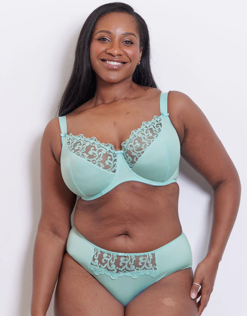 Flirtelle Swirl Brief Spearmint Blue