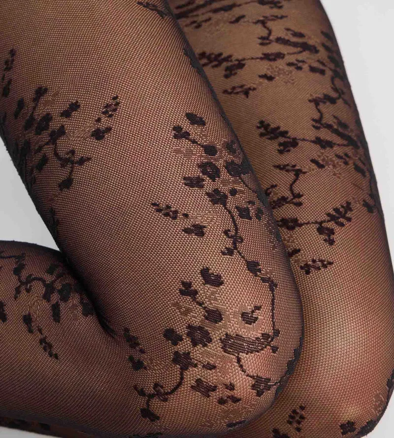 Collant fantaisie Japonais noir Style