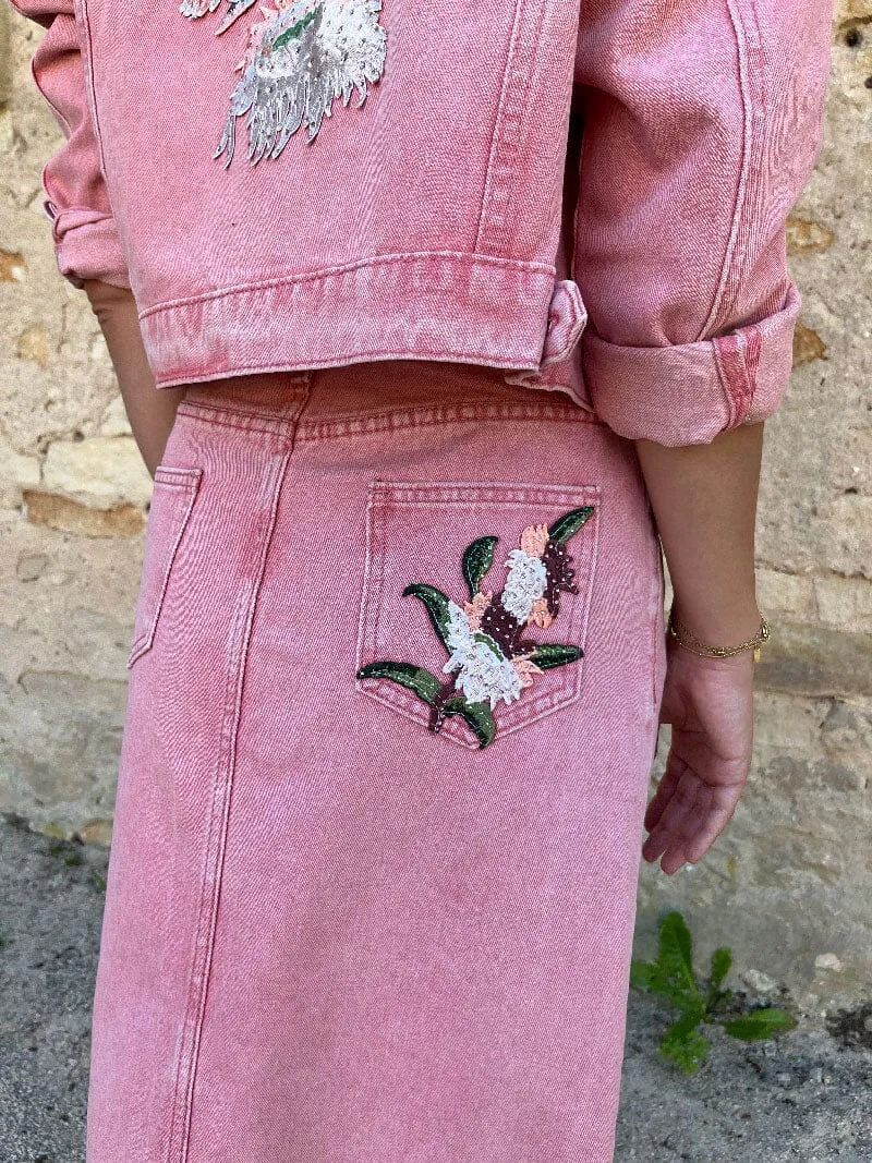 Ensemble En Jean Brodé - Dolores