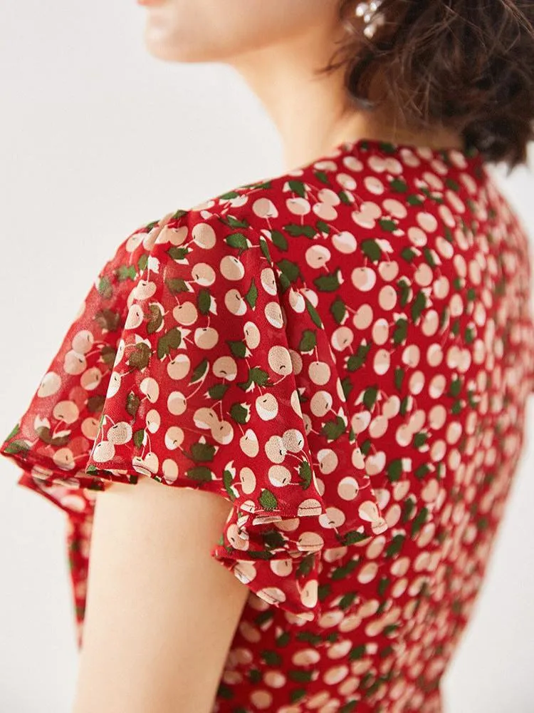Robe Longue Rouge - Andi