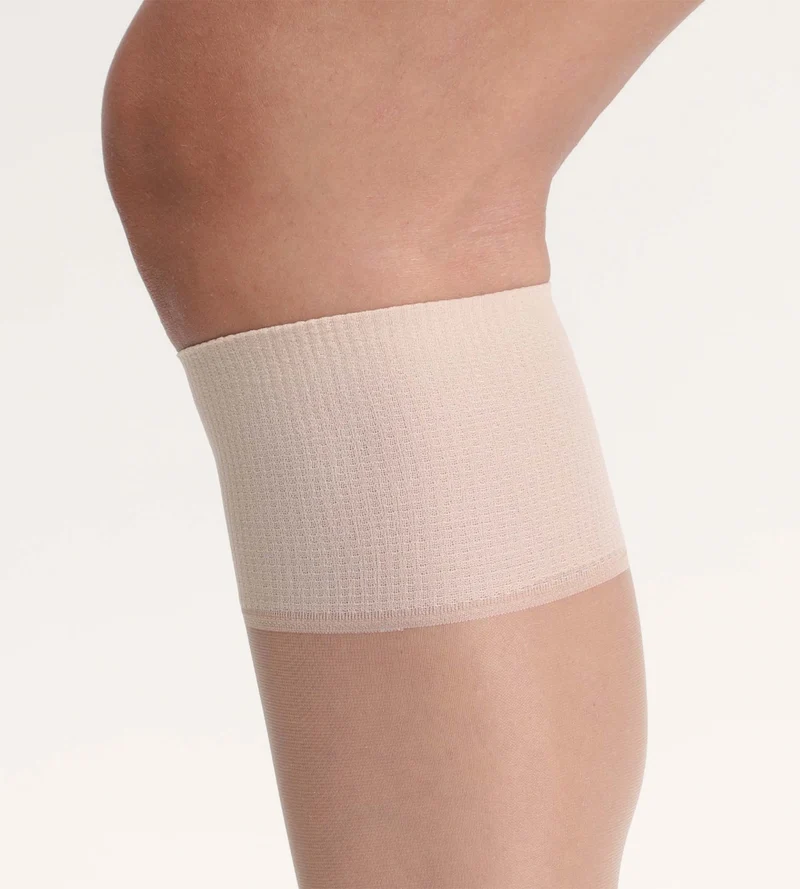 Lot de 3 mi-bas transparents capri Beauty Resist 20D