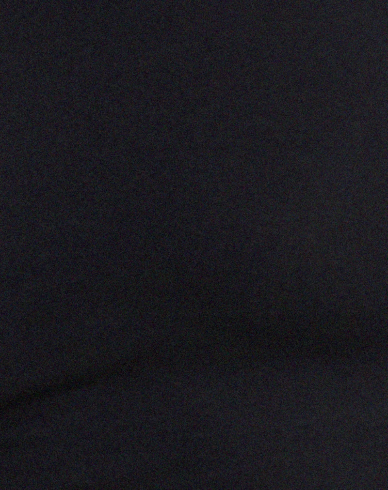 Xiwang Crop Top in Black