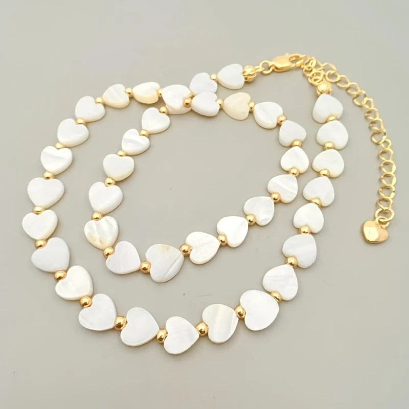 Collier Cœur Nacré - Cornelia