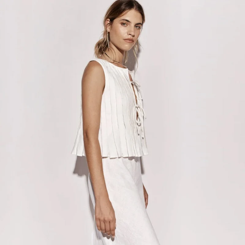 Top Peplum En Lin - Beth