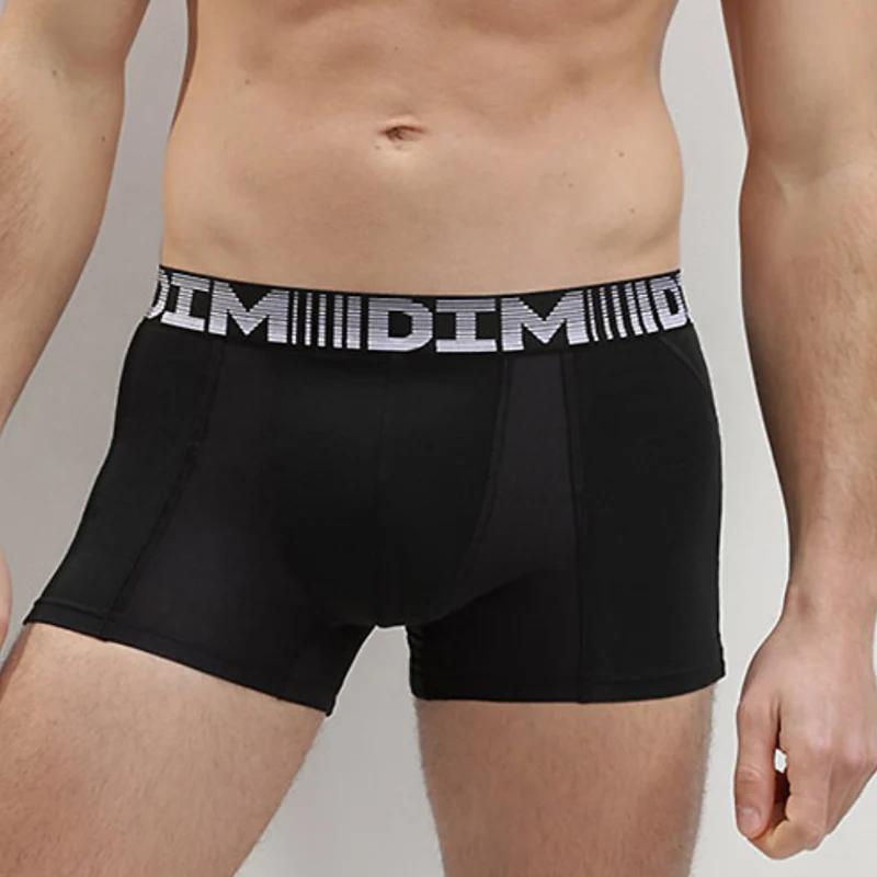 Lot de 2 boxers homme respirants Noir Gris Perle 3D Flex Air