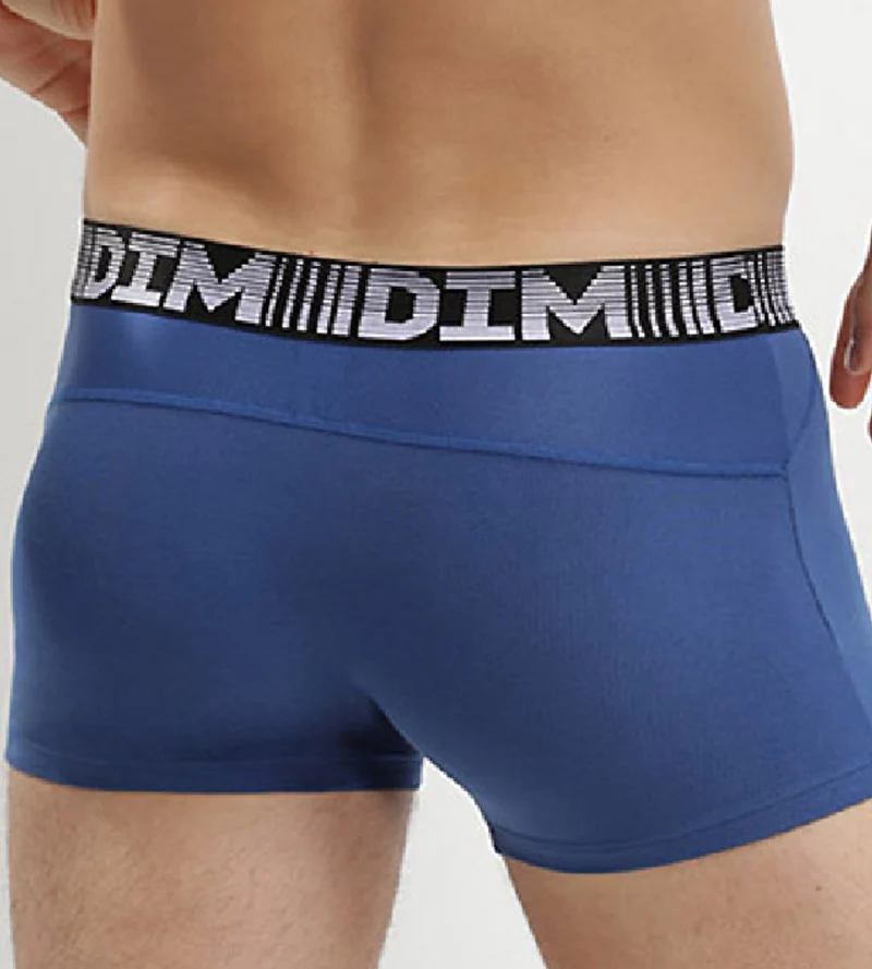 Lot de 2 boxers homme respirants Bleu Acier Blanc 3D Flex Air