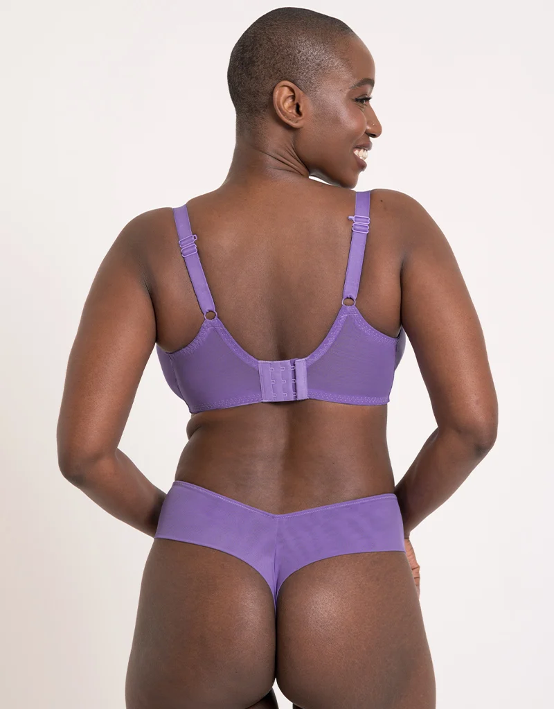 Curvy Kate Flare Deep Thong Amethyst Purple