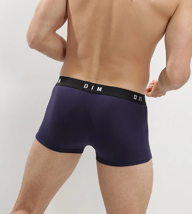 Lot de 2 boxers homme coton stretch Roux Bleu Denim Dim Originals