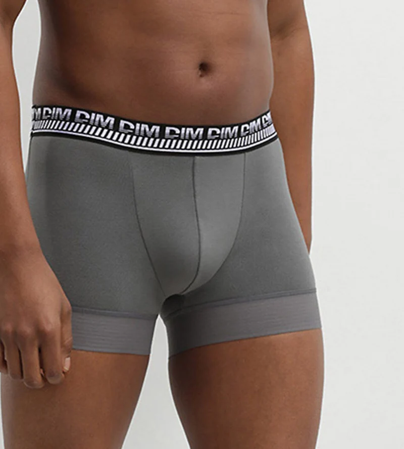 Lot de 2 boxers homme en coton extensible Vert Olive Stay and Fit
