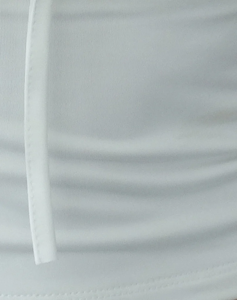 Ulani Crop Top in Ivory