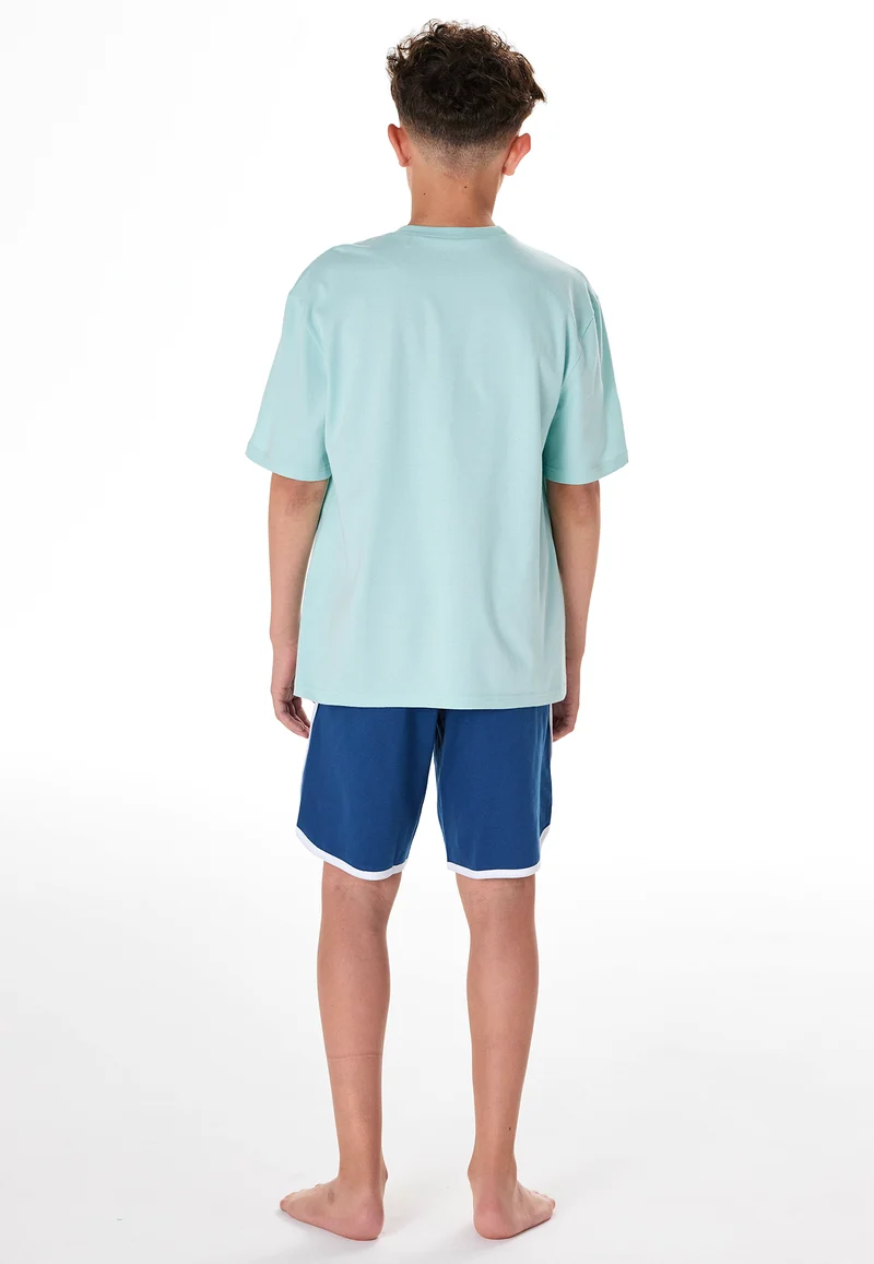 Schlafanzug kurz Blau - Teens Nightwear