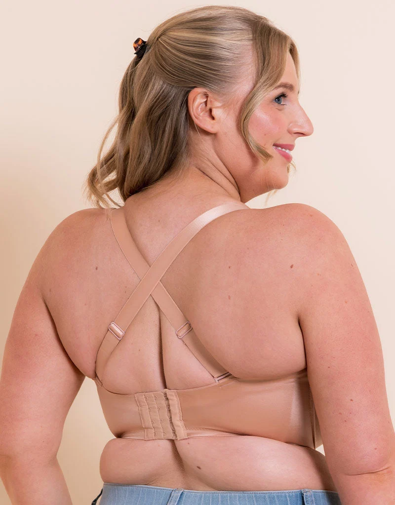 Curvy Kate Smoothie Moulded Strapless Multiway Bra Latte