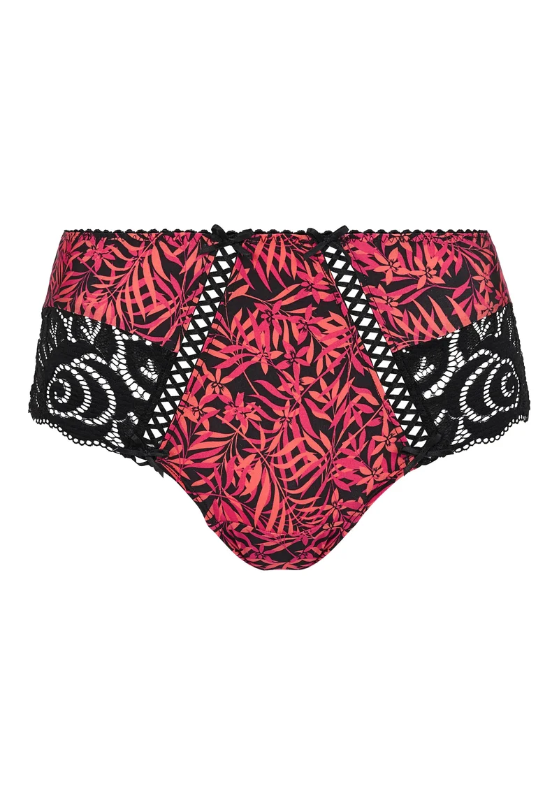 Shorty Amélie Print Feuillage Corail