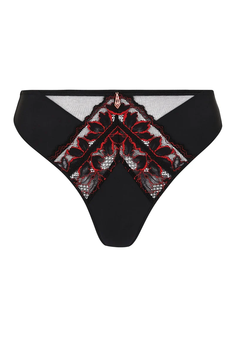Tanga Mélodie Noir & Rouge