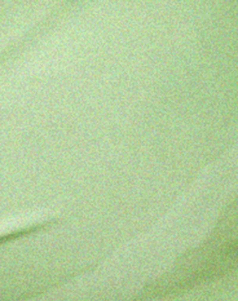Top de bikini Laufey, vert aquarelle