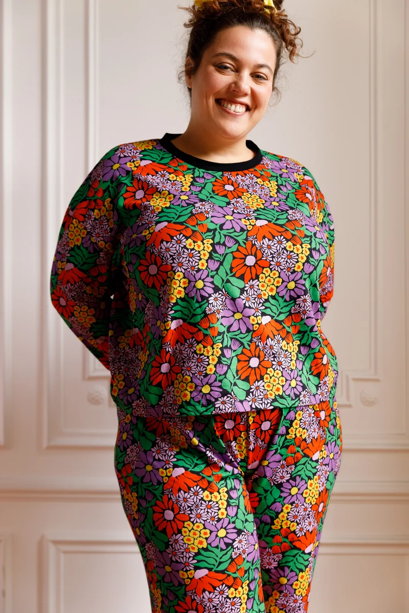 Pyjama Manches Longues Coton BIO - Dalida