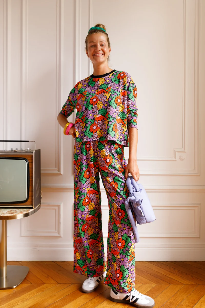 Pyjama Manches Longues Coton BIO - Dalida