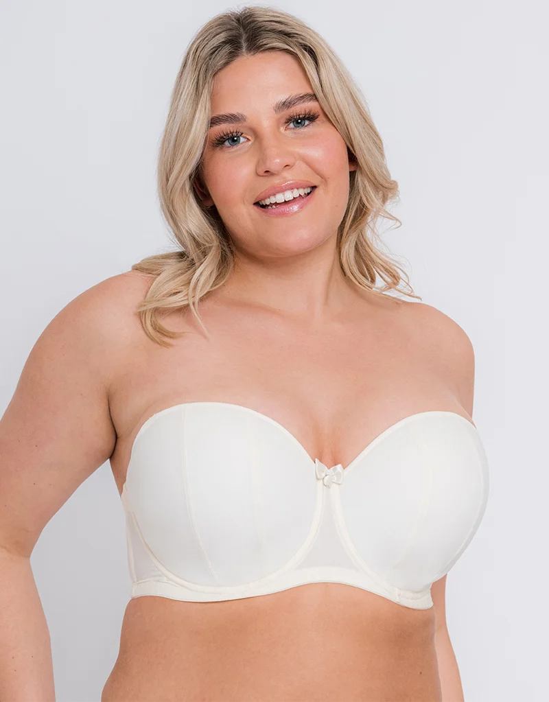 Curvy Kate Luxe Strapless Multiway Bra Ivory