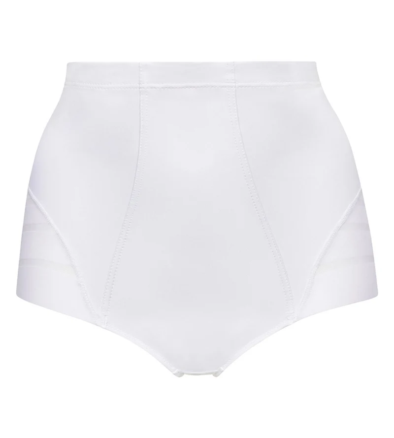 Culotte haute ventre plat Blanche Femme Dim Silhouette Élégance