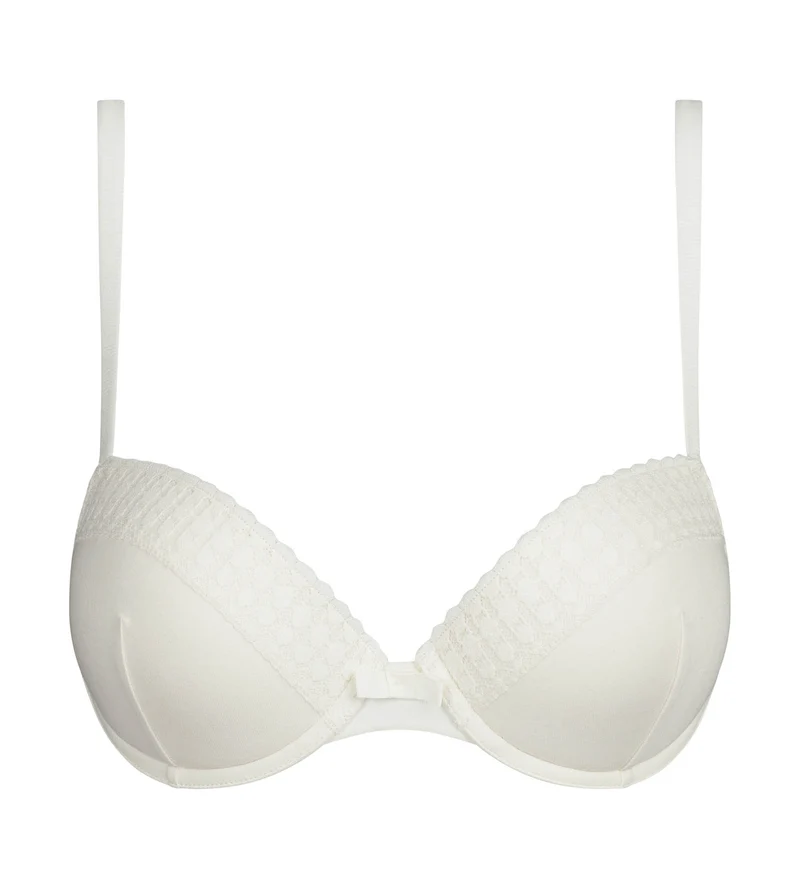 Soutien-gorge corbeille Ivoire Dim Daily Coton