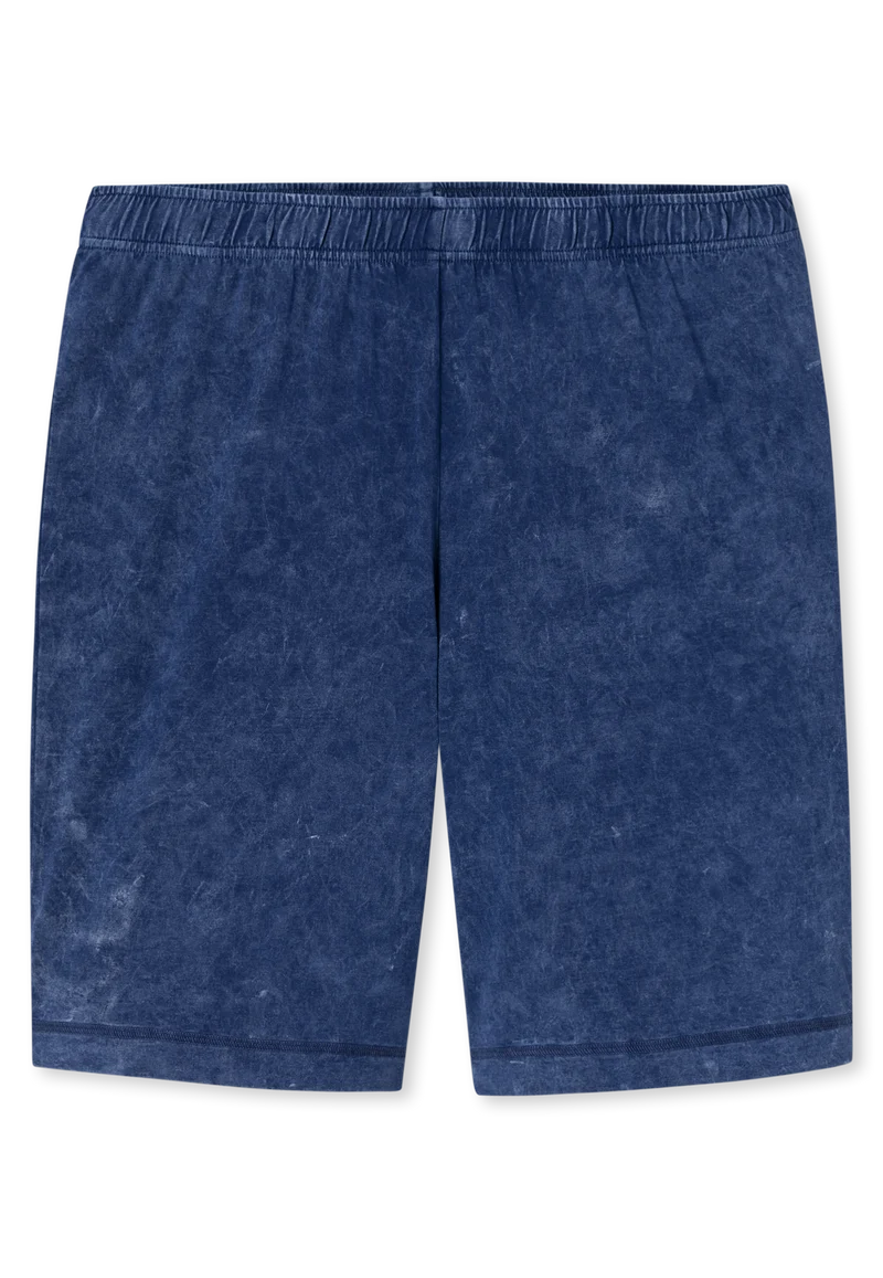 Schlafanzug kurz Blau - Modern Essentials