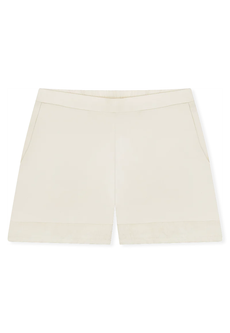 Schlafanzug kurz Soft Beige - Modern Allure