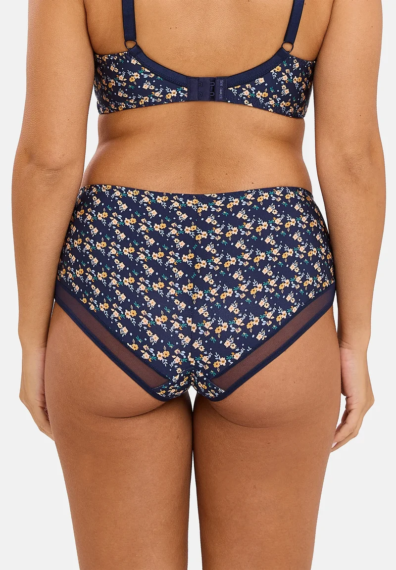 Shorty Complice Imprimé Liberty Bleu Marine