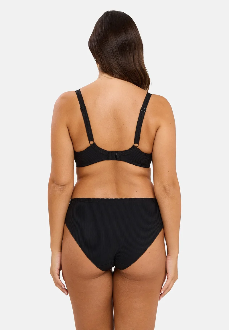 Soutien-gorge emboîtant Rosa Fantaisie Aquarelle Florale Noire