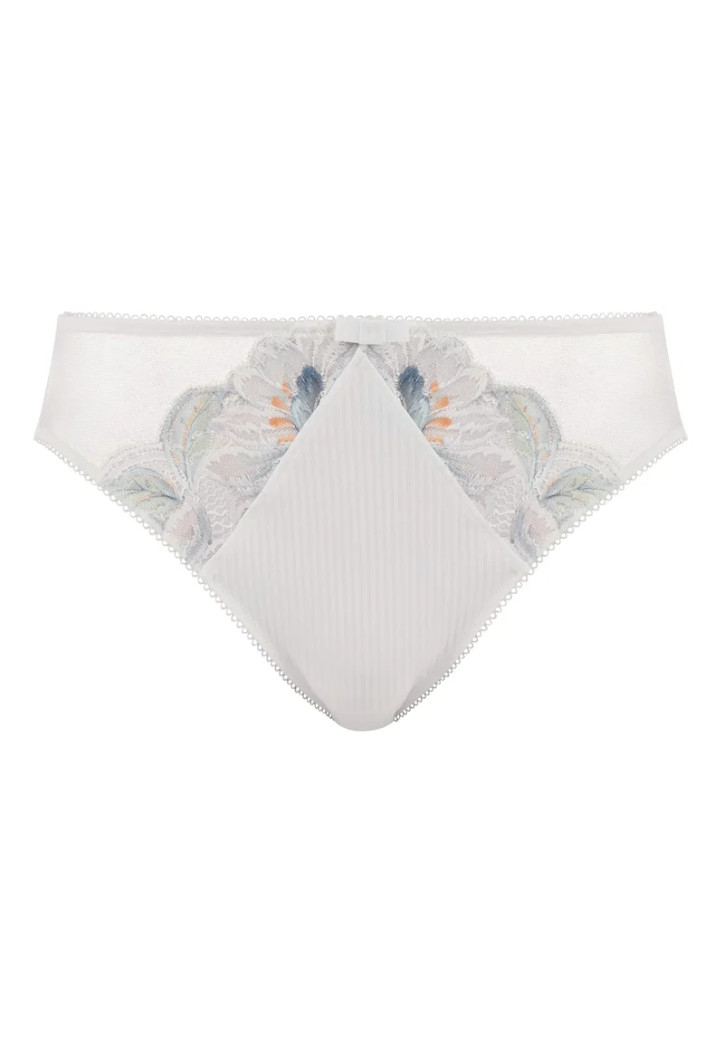 Slip Rosa Fantaisie Aquarelle Florale Claire