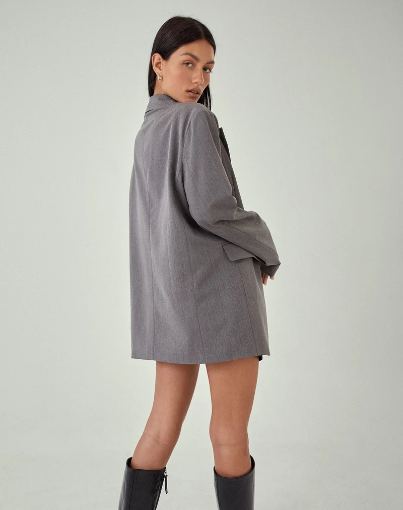 Blazer MOTEL X JACQUIE Maiwa en tailleur anthracite