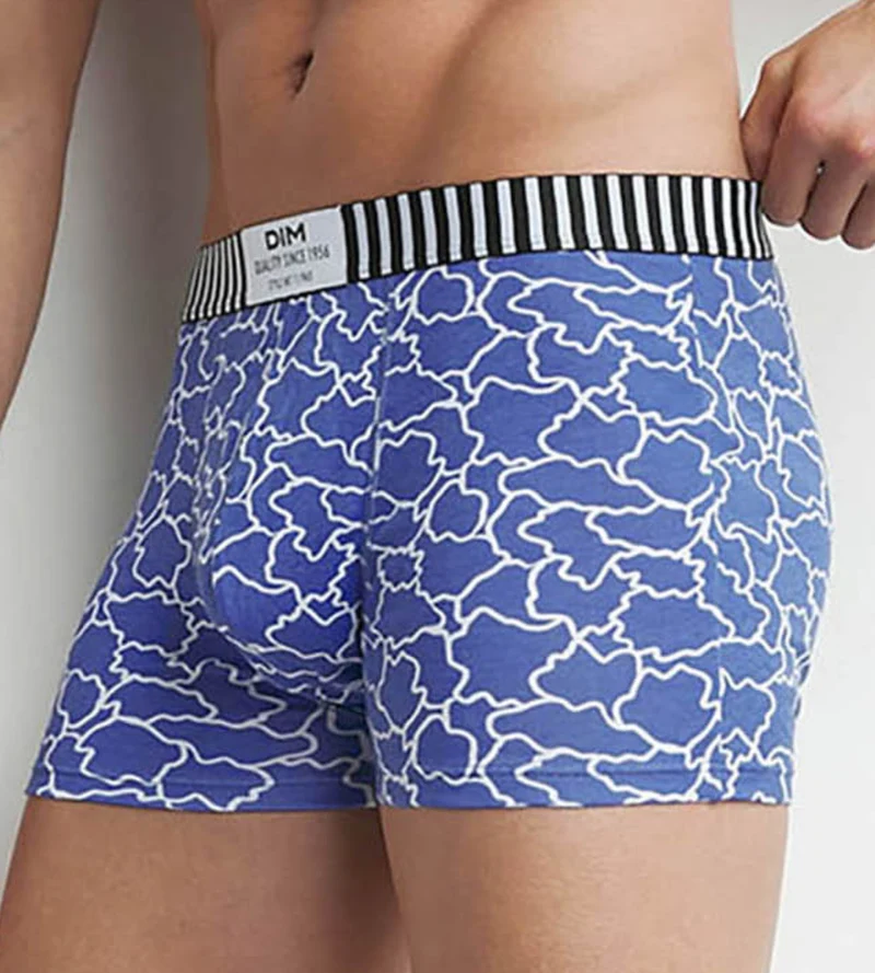 Lot de 3 boxers homme motifs Nuages Bleu Noir Dim Vibes